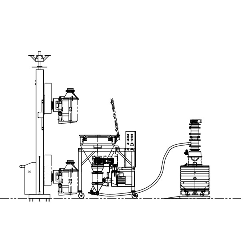 粉體粉碎整粒機(jī)真空吸料稱(chēng)量系統(tǒng)